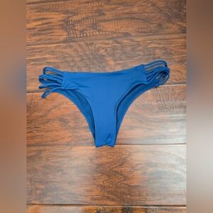 Strappy-Side Cheeky Bikini Bottom